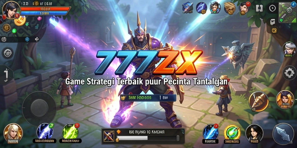 Tangkapan layar dari gameplay seru 777ZX yang penuh strategi.