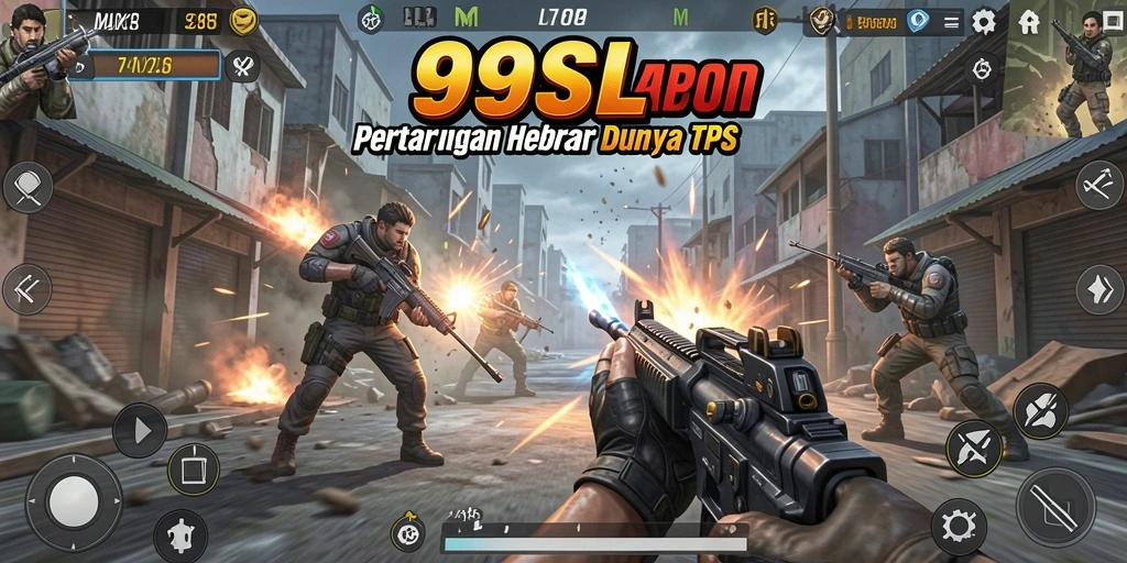 Tampilan seru game TPS 99SL dengan aksi yang mendebarkan.