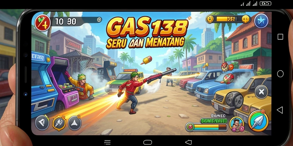 Tangkapan layar GAS138 menunjukkan momen seru dari gameplay arcade.