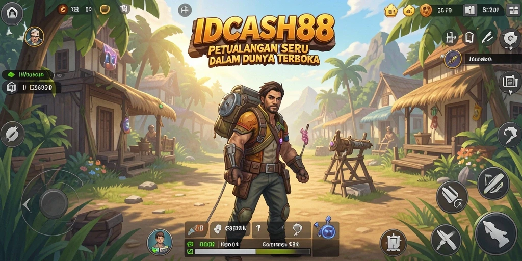 Tangkapan layar utama menunjukkan petualangan seru di dunia Open World.