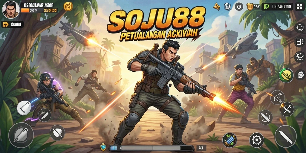 Tampilan seru dari pertarungan di SOJU88 yang mendebarkan.